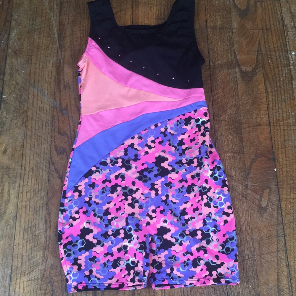 Freestyle leotard multi-colored